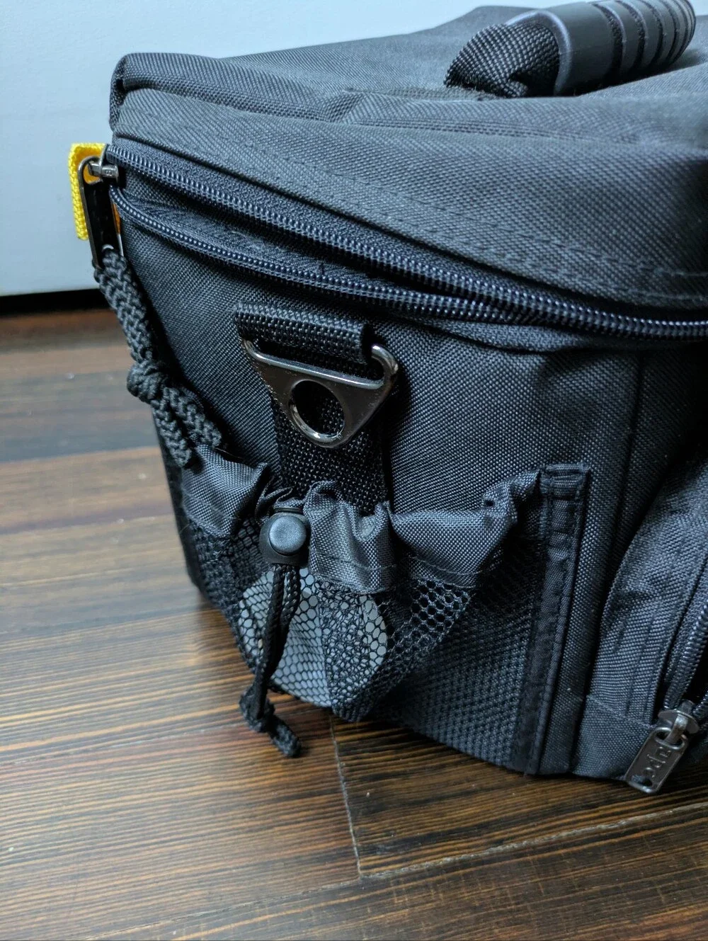 Ape Case Camera Bag, Black With Yellow Lining